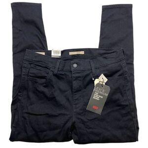 Levi's‎ Premium 720 Super Skinny Jeans Women's 32 LARGE Black High-Rise NEW